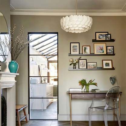 Muse Ceramic Metal Chandelier