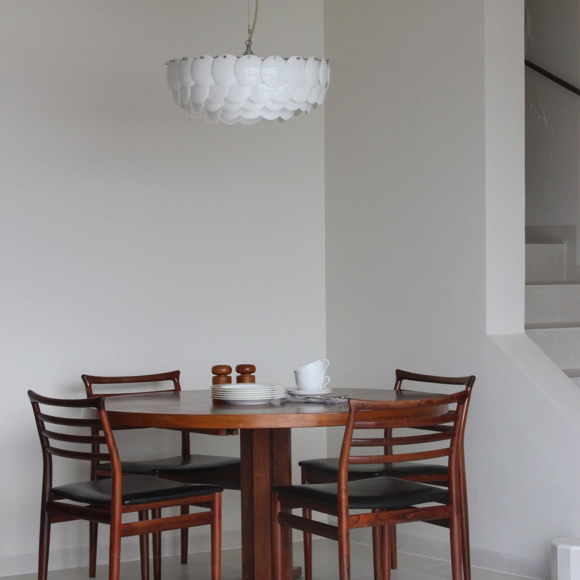 Muse Ceramic Metal Chandelier