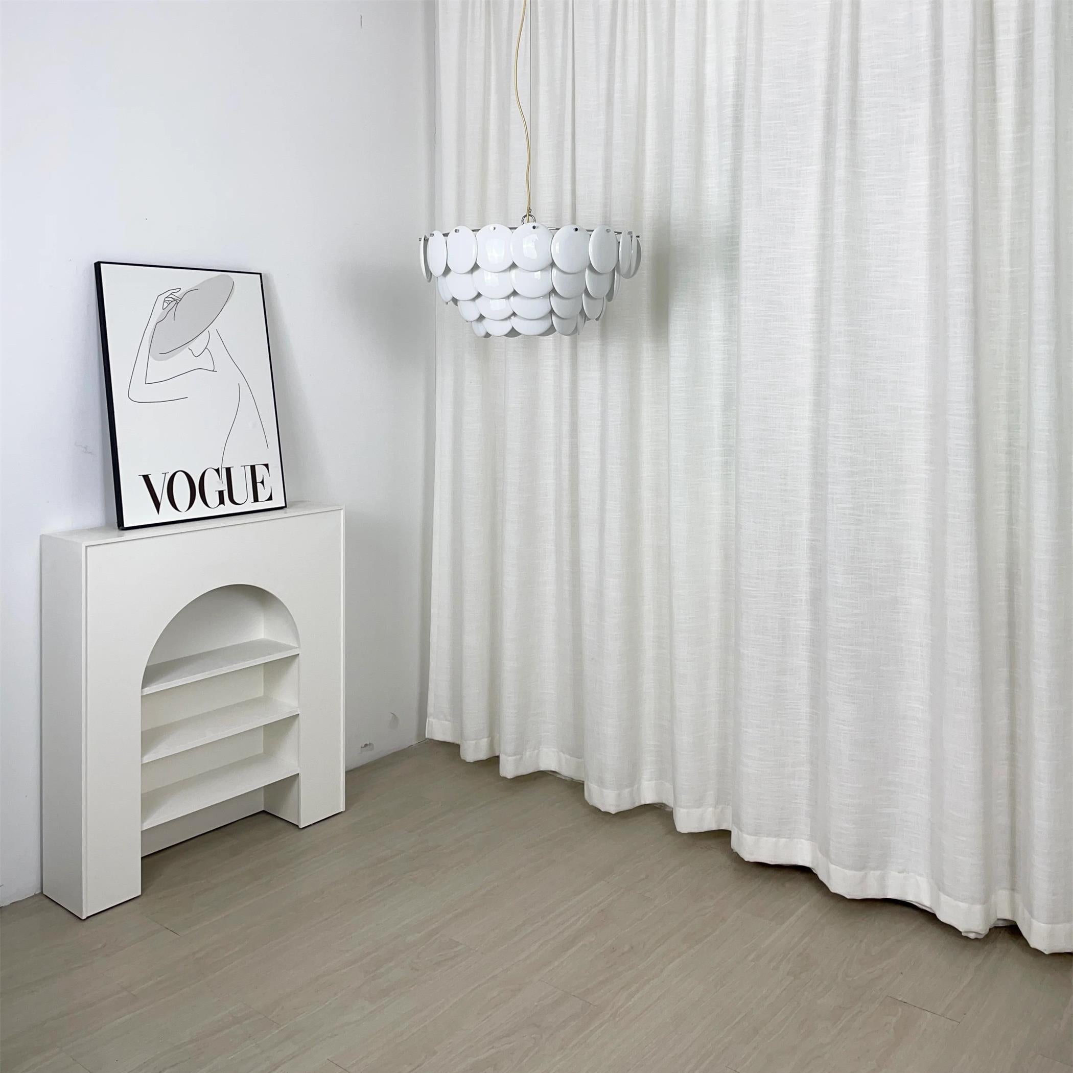 Muse Ceramic Metal Chandelier