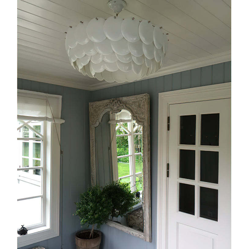 Muse Ceramic Metal Chandelier