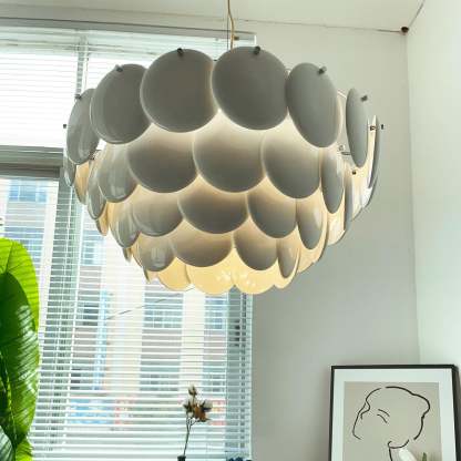 Muse Ceramic Metal Chandelier