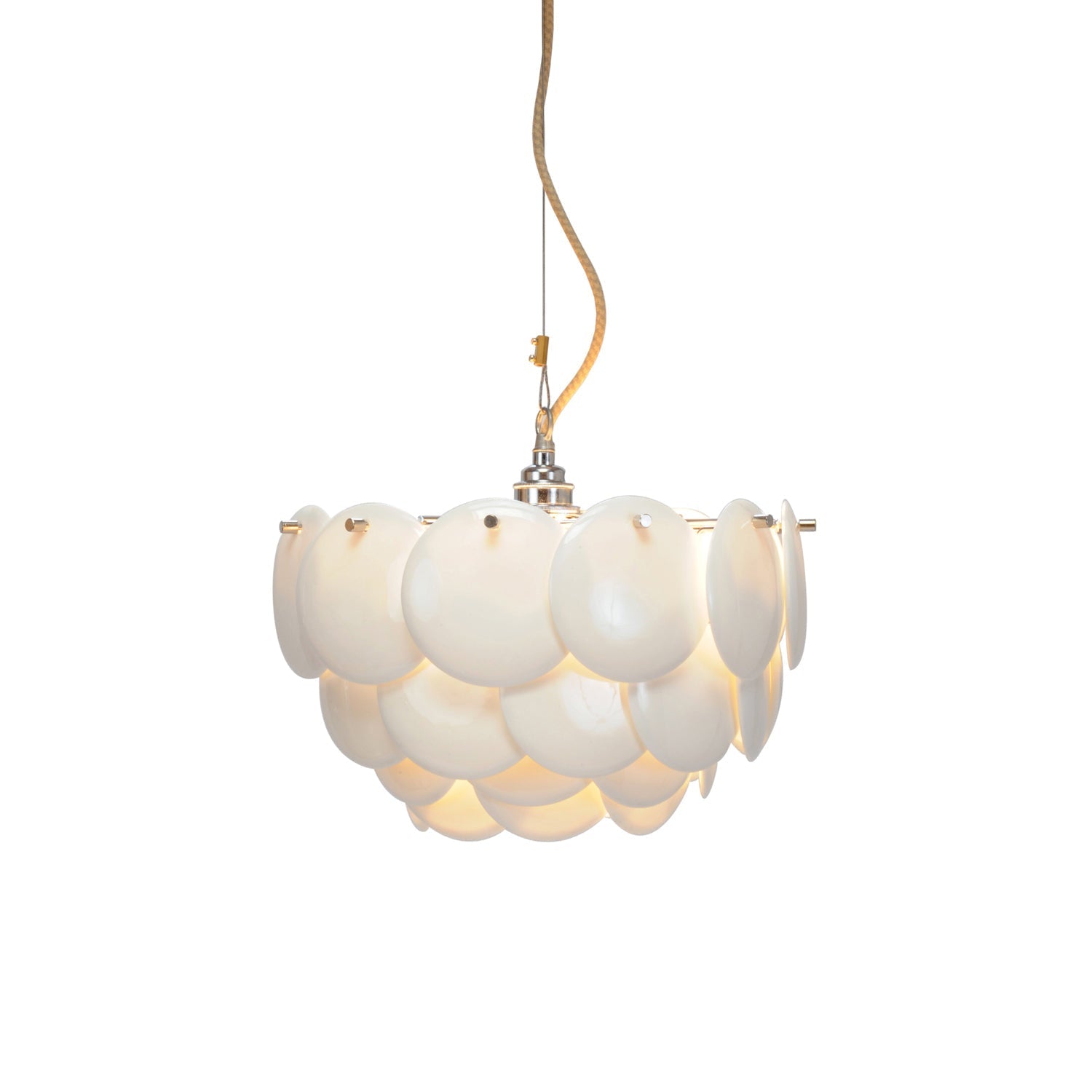 Muse Ceramic Metal Chandelier