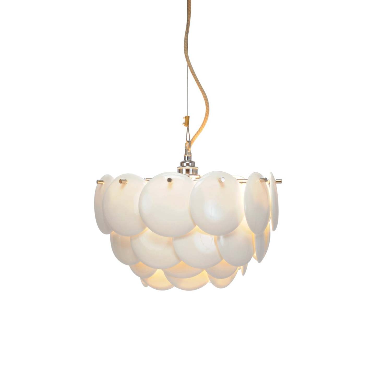 Muse Ceramic Metal Chandelier