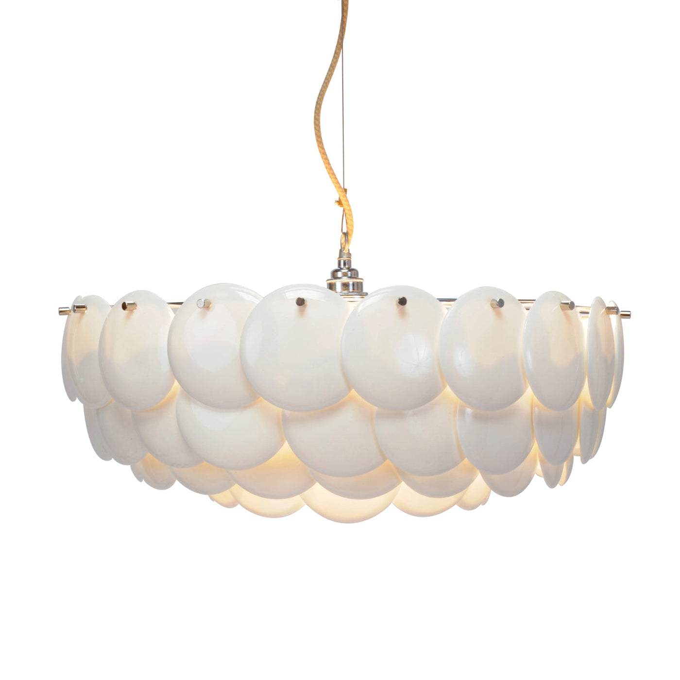 Muse Ceramic Metal Chandelier