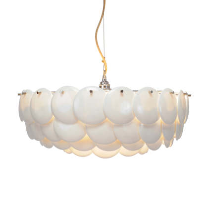 Muse Ceramic Metal Chandelier