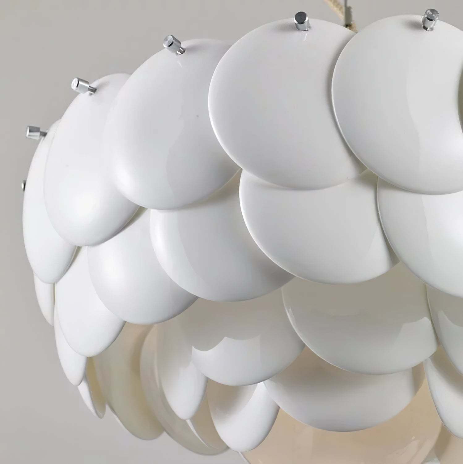 Muse Ceramic Metal Chandelier