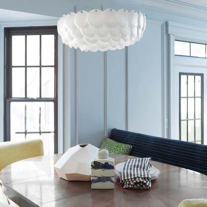 Muse Ceramic Metal Chandelier