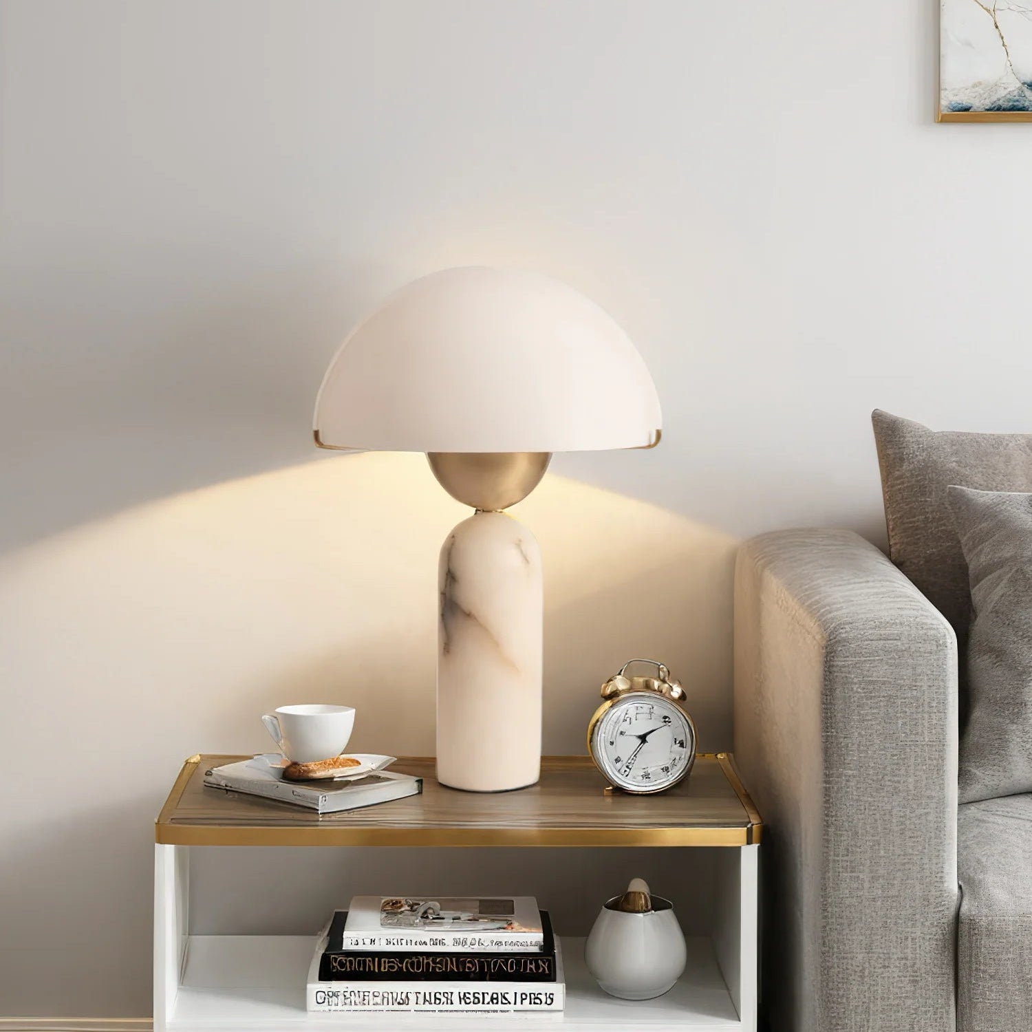 Artelux Peono Alabaster Table Lamp