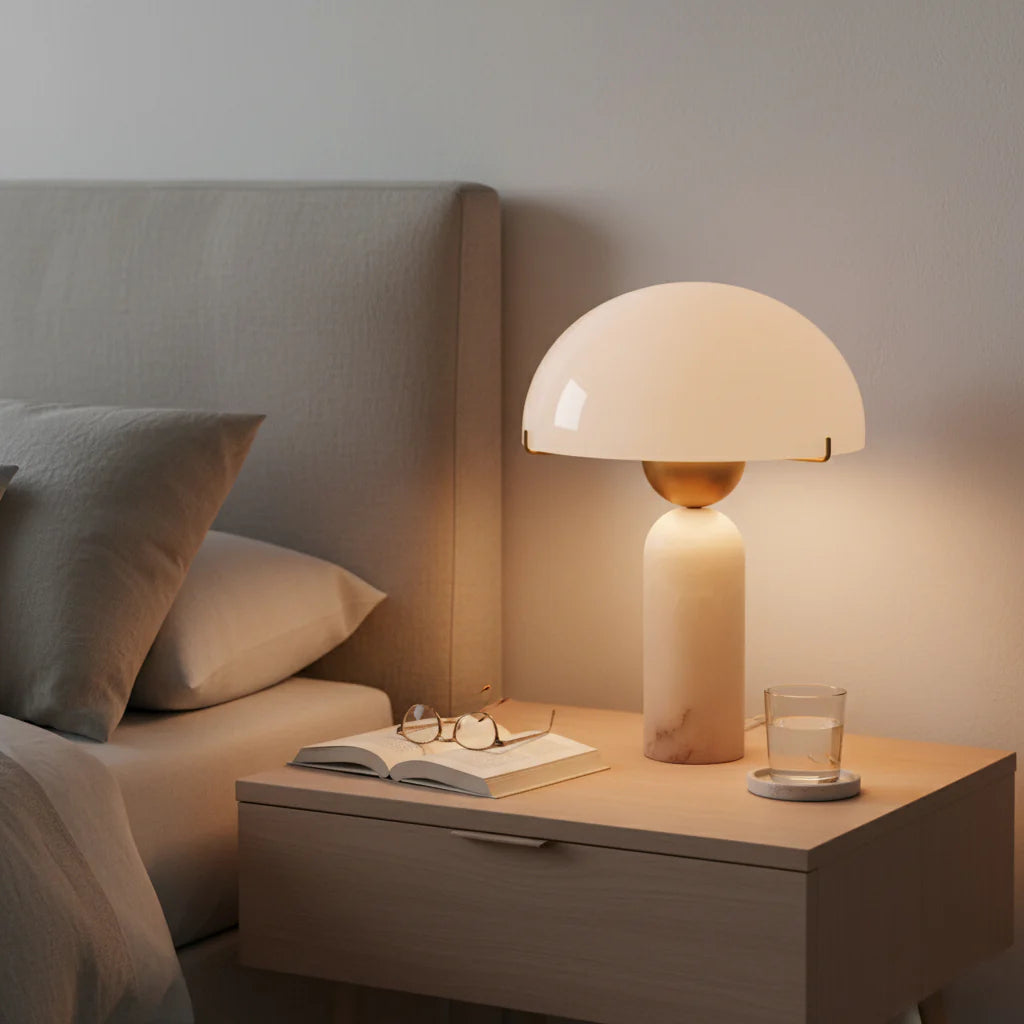 Artelux Peono Alabaster Table Lamp