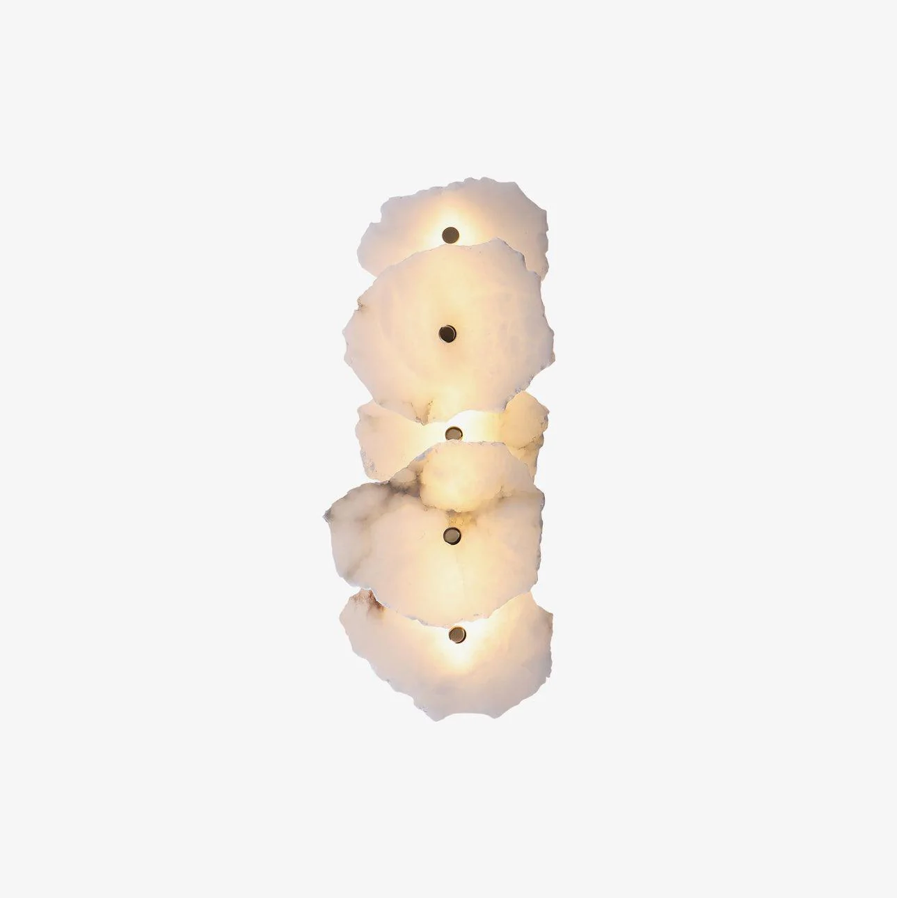 Jade Ambiental Flor Alabastro Aplique Dormitorio Pasillo Comedor