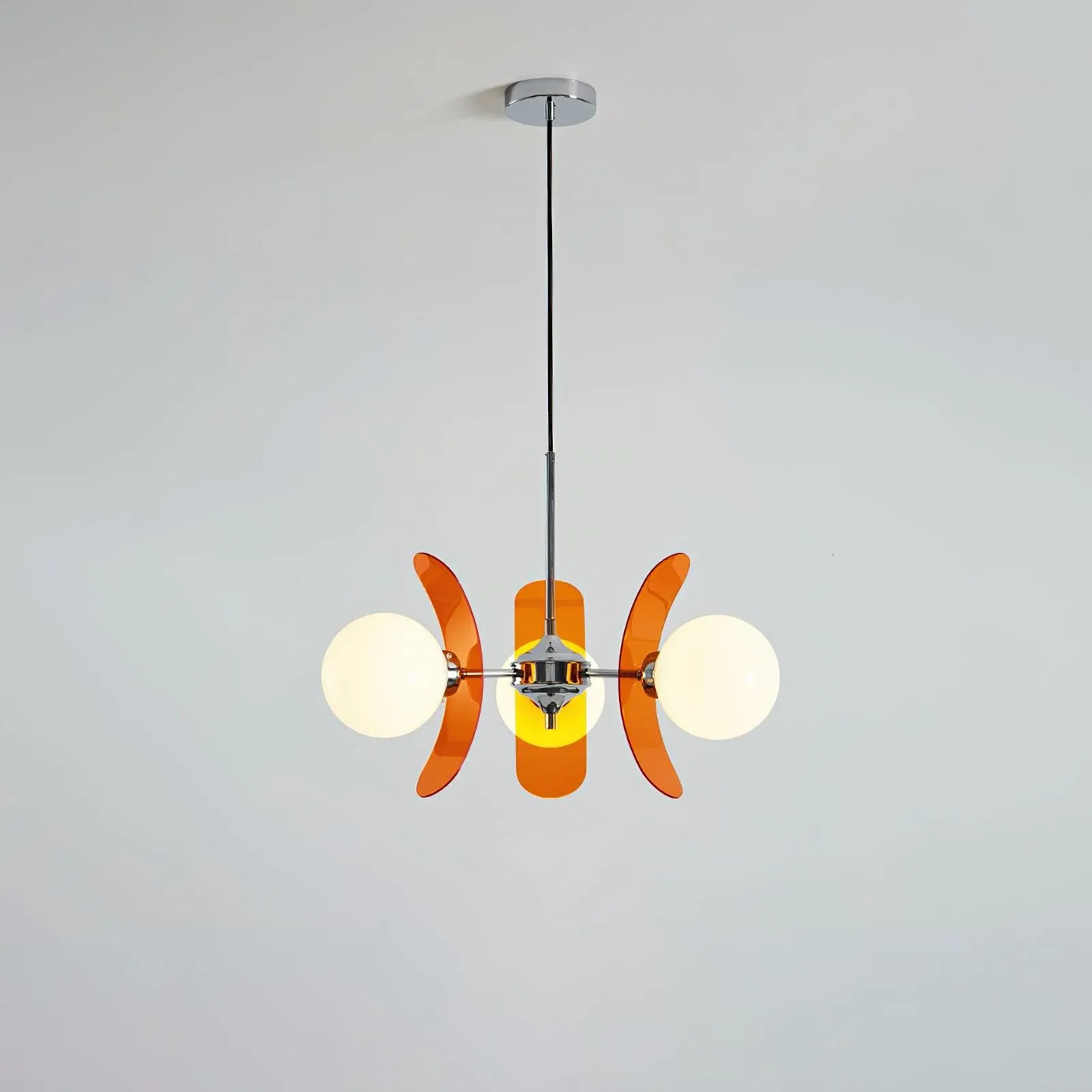 Valentina Modern Metal Glass Pendant Light Bedroom Living Room