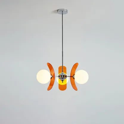 Valentina Modern Metal Glass Pendant Light Bedroom Living Room