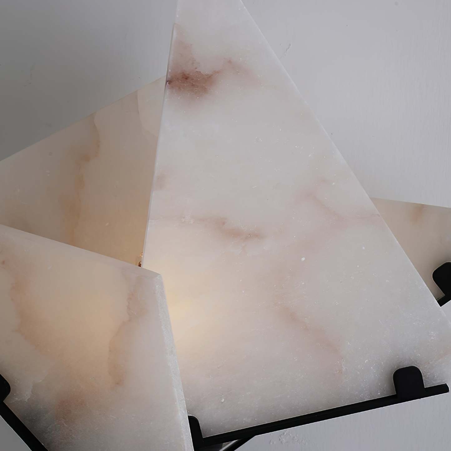 Dune Alabaster Geometric Table Lamp