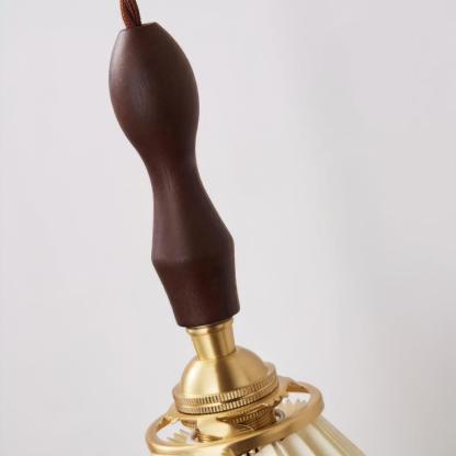 Verona Pleated Wooden Wall Light