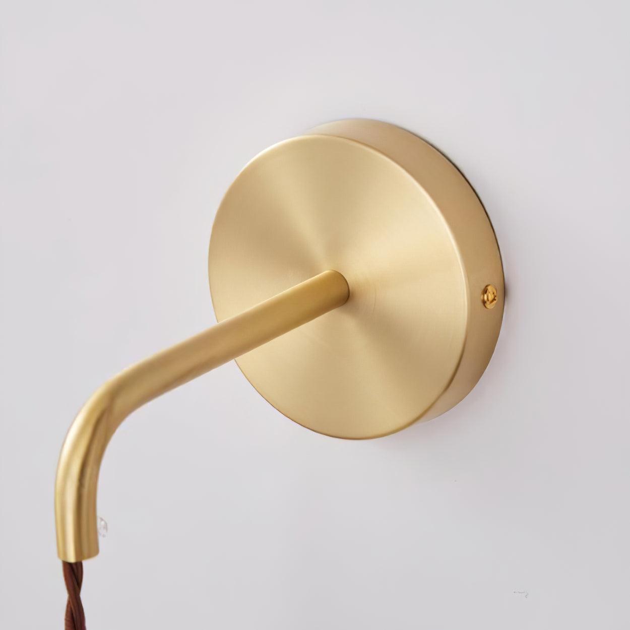 Verona Pleated Wooden Wall Light