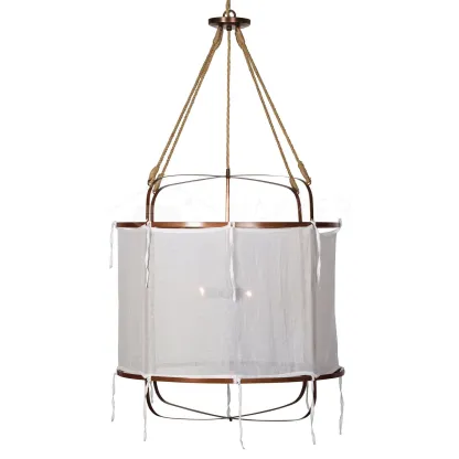 Renée Modern Cottage Fabric Pendant Light Shades Living Room Bedroom