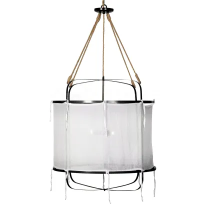 Renée Modern Cottage Fabric Pendant Light Shades Living Room Bedroom