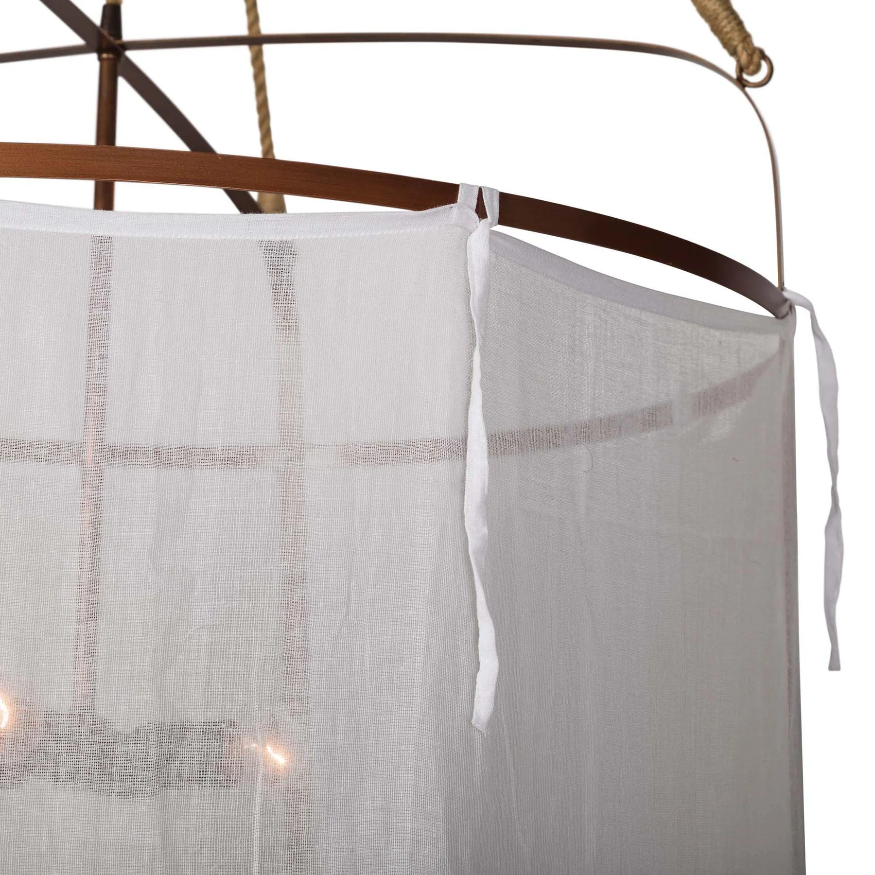 Renée Modern Cottage Fabric Pendant Light Shades Living Room Bedroom