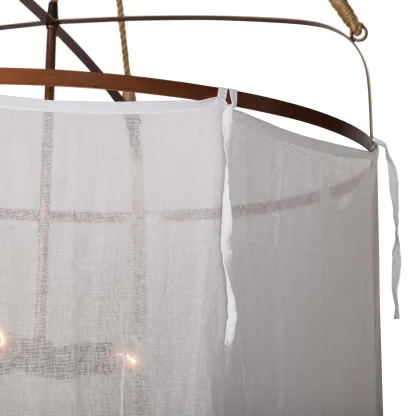 Renée Modern Cottage Fabric Pendant Light Shades Living Room Bedroom