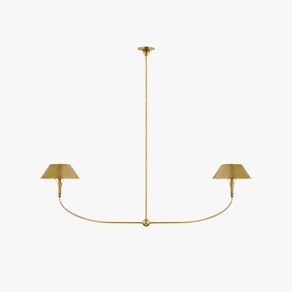 Alessio Vintage Luxury Metal Pendant Light Shades Living Dining Room