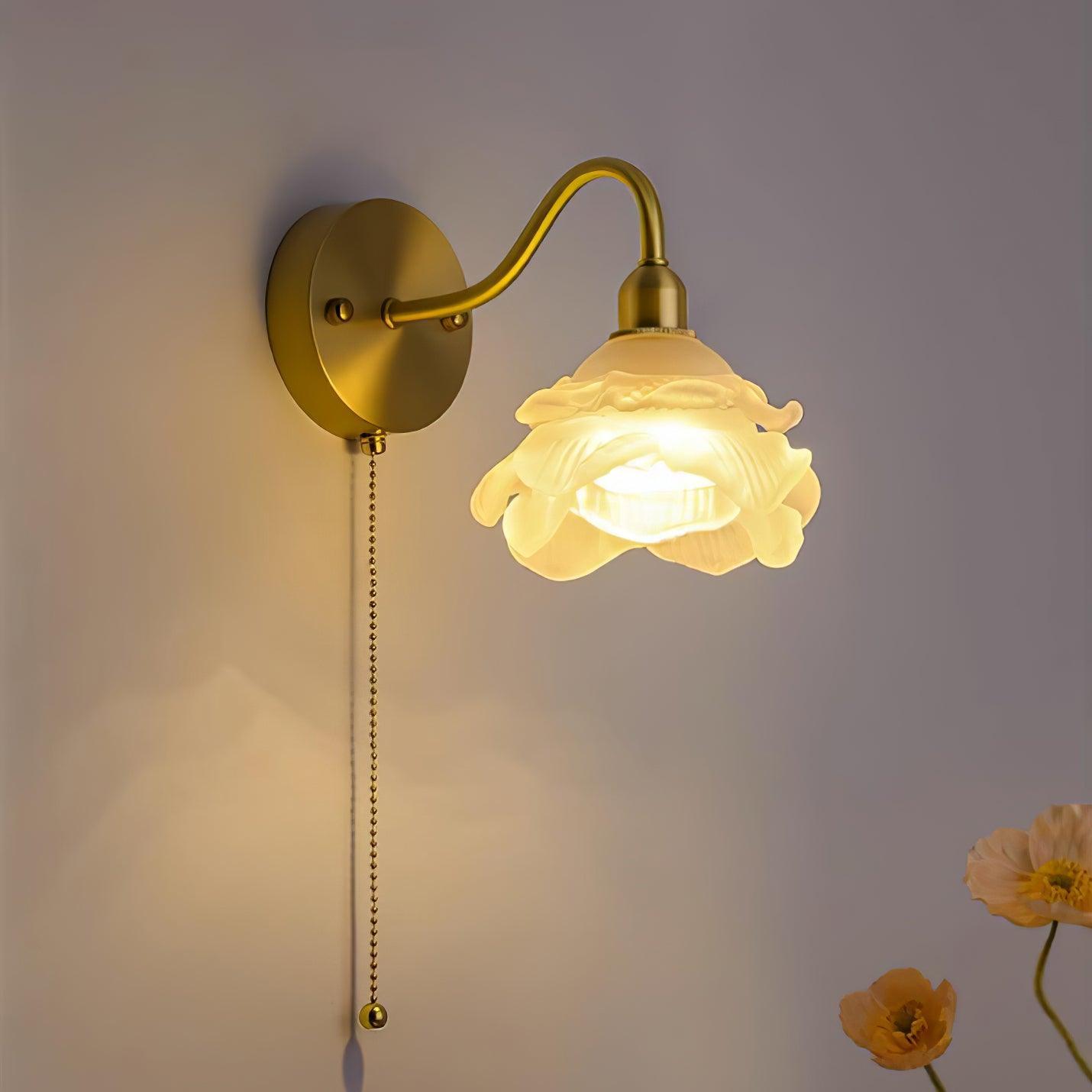 Rose Brass Aplique
