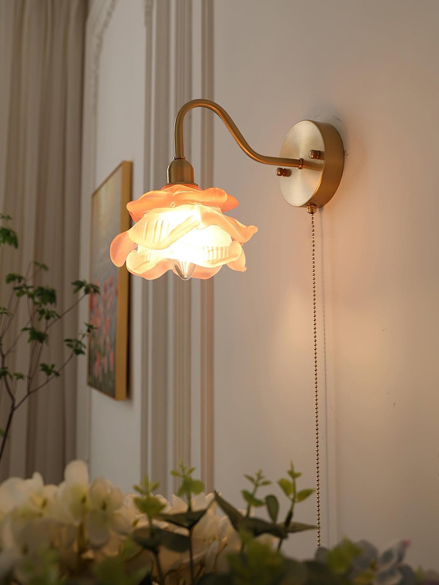 Rose Brass Aplique