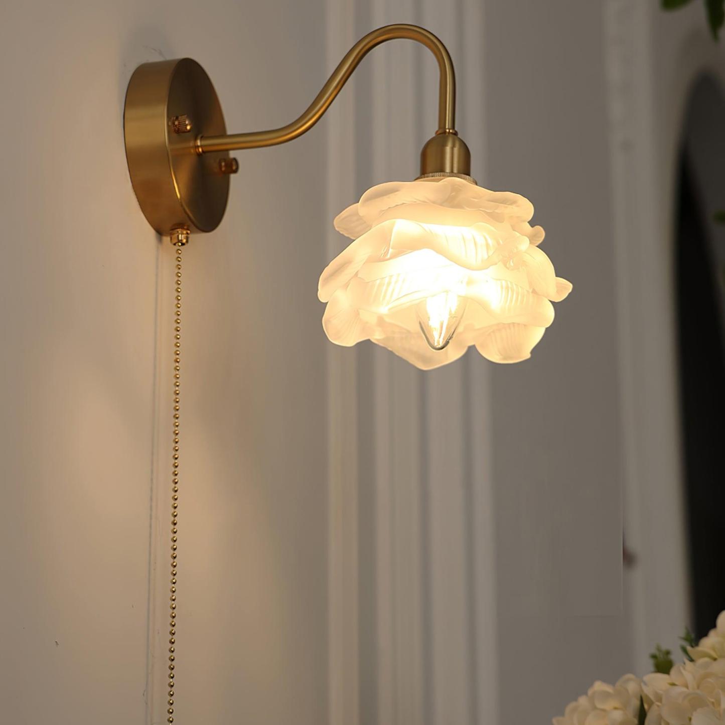 Rose Brass Aplique