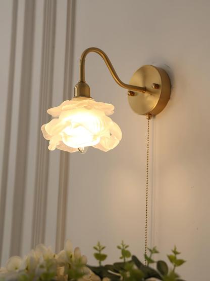 Rose Brass Aplique