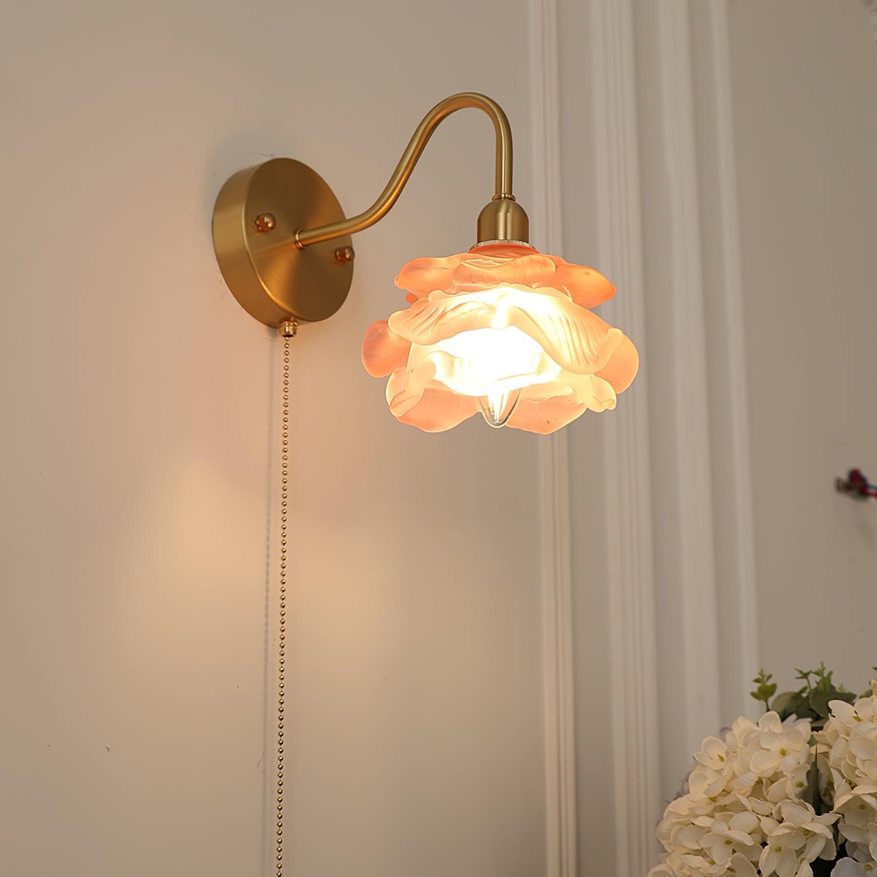 Rose Brass Aplique