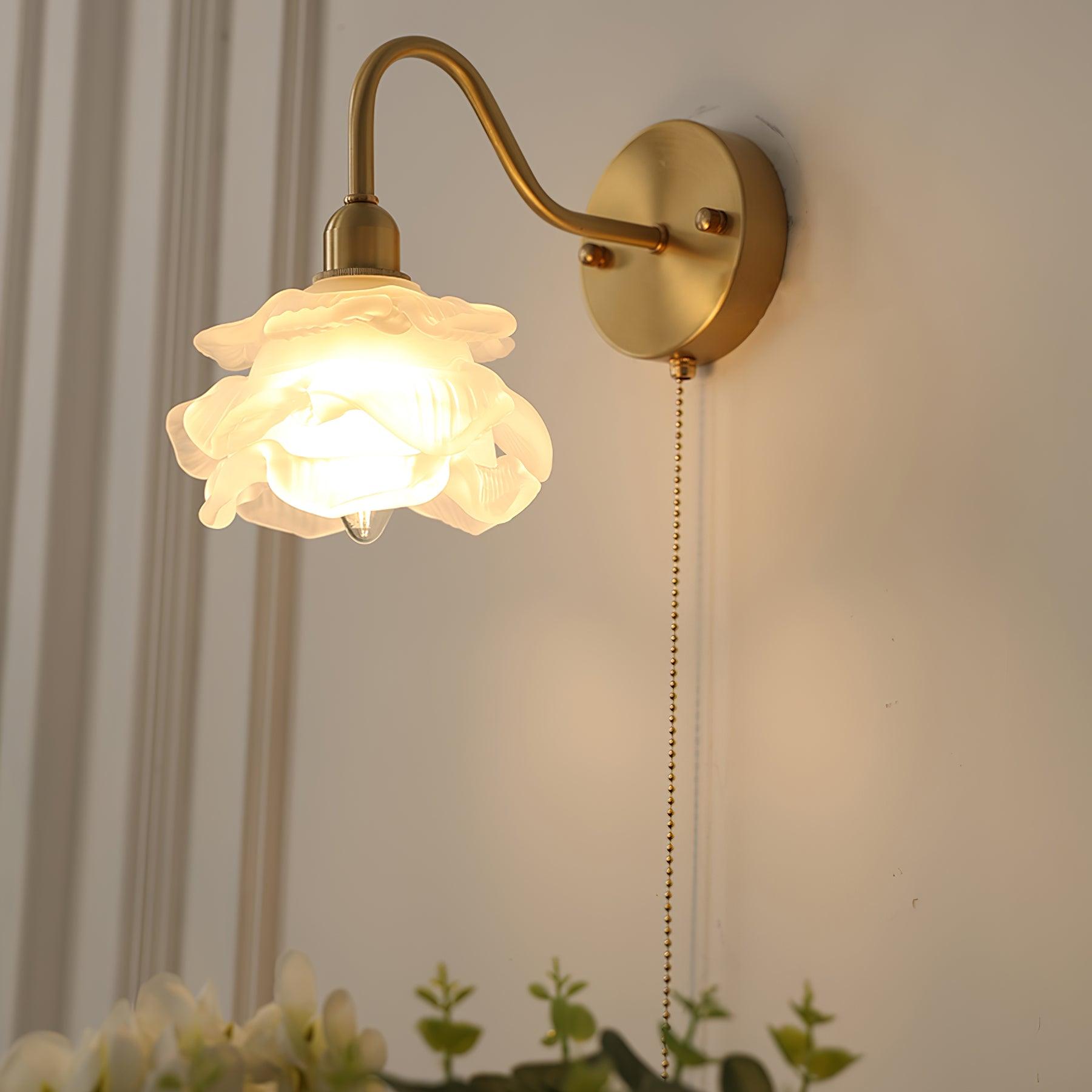 Rose Brass Aplique