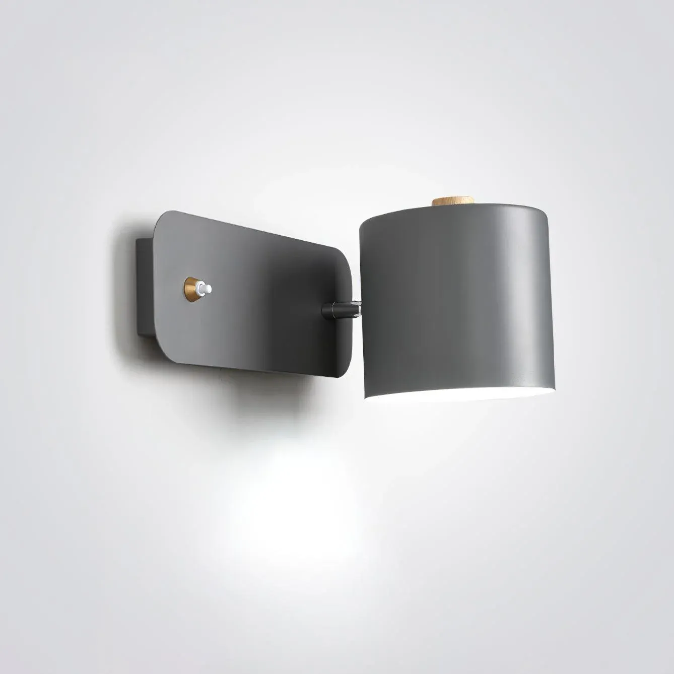 Edge Moderno Minimalismo Metal Lámpara de Pared Dormitorio Salón Pasillo