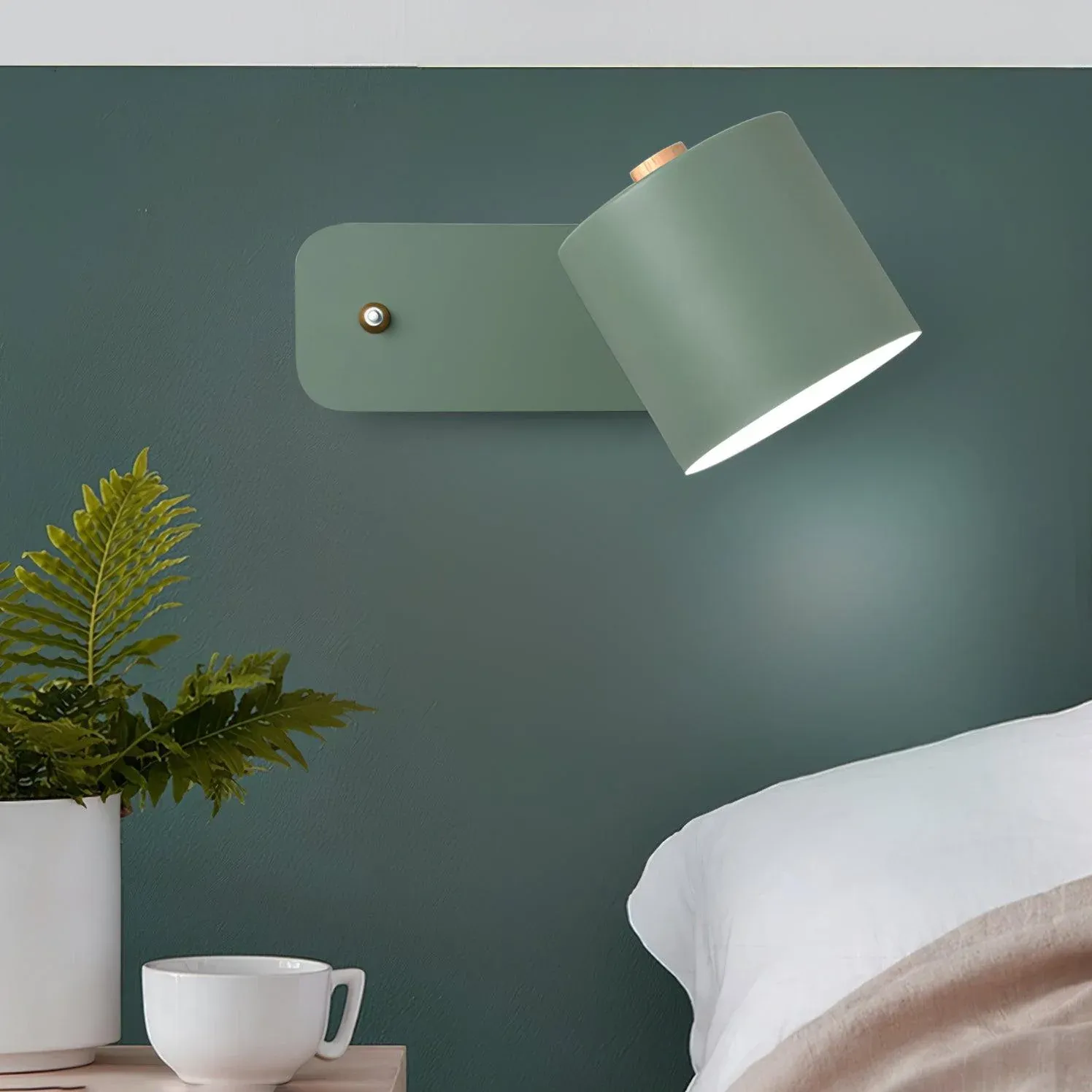 Edge Moderno Minimalismo Metal Lámpara de Pared Dormitorio Salón Pasillo