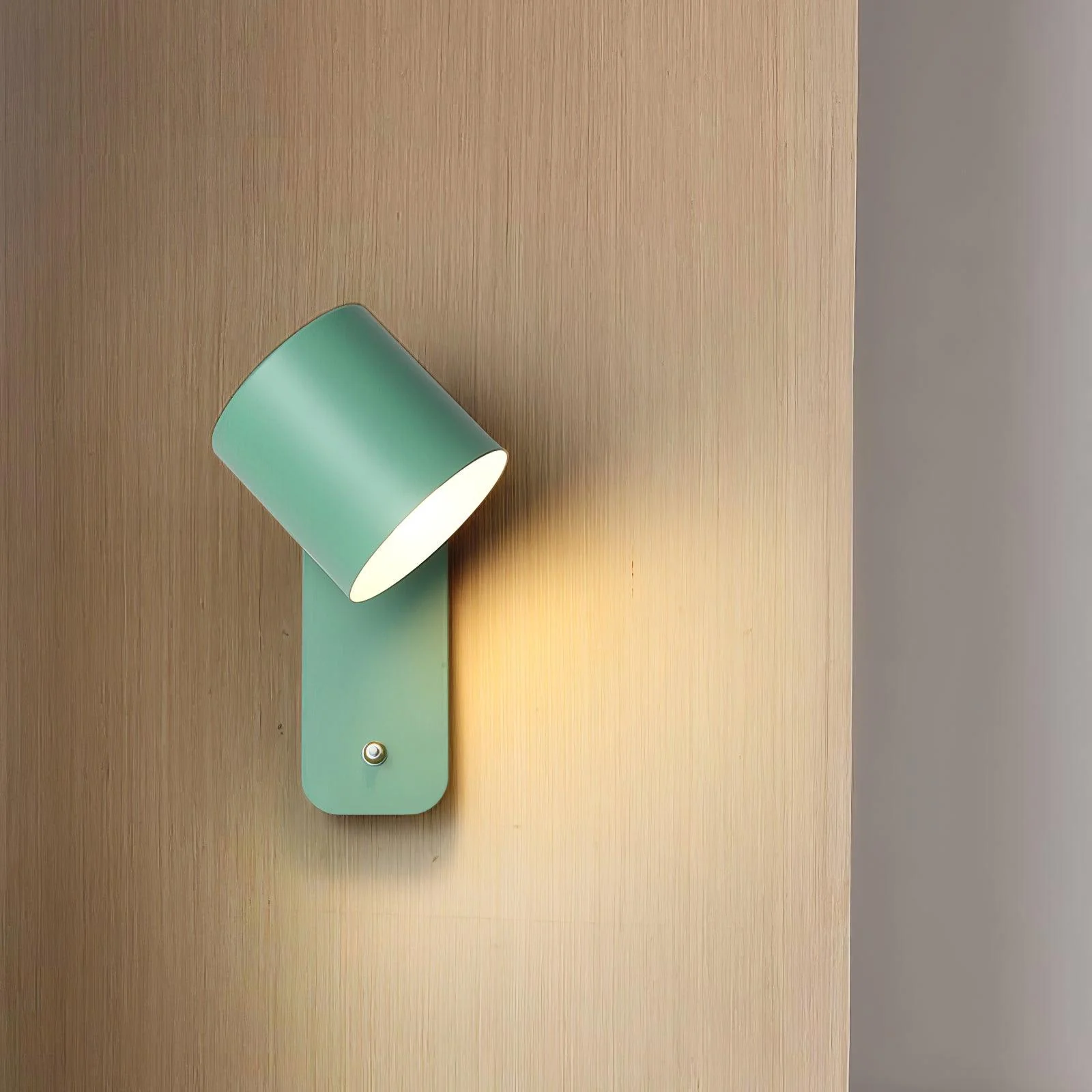 Edge Moderno Minimalismo Metal Lámpara de Pared Dormitorio Salón Pasillo