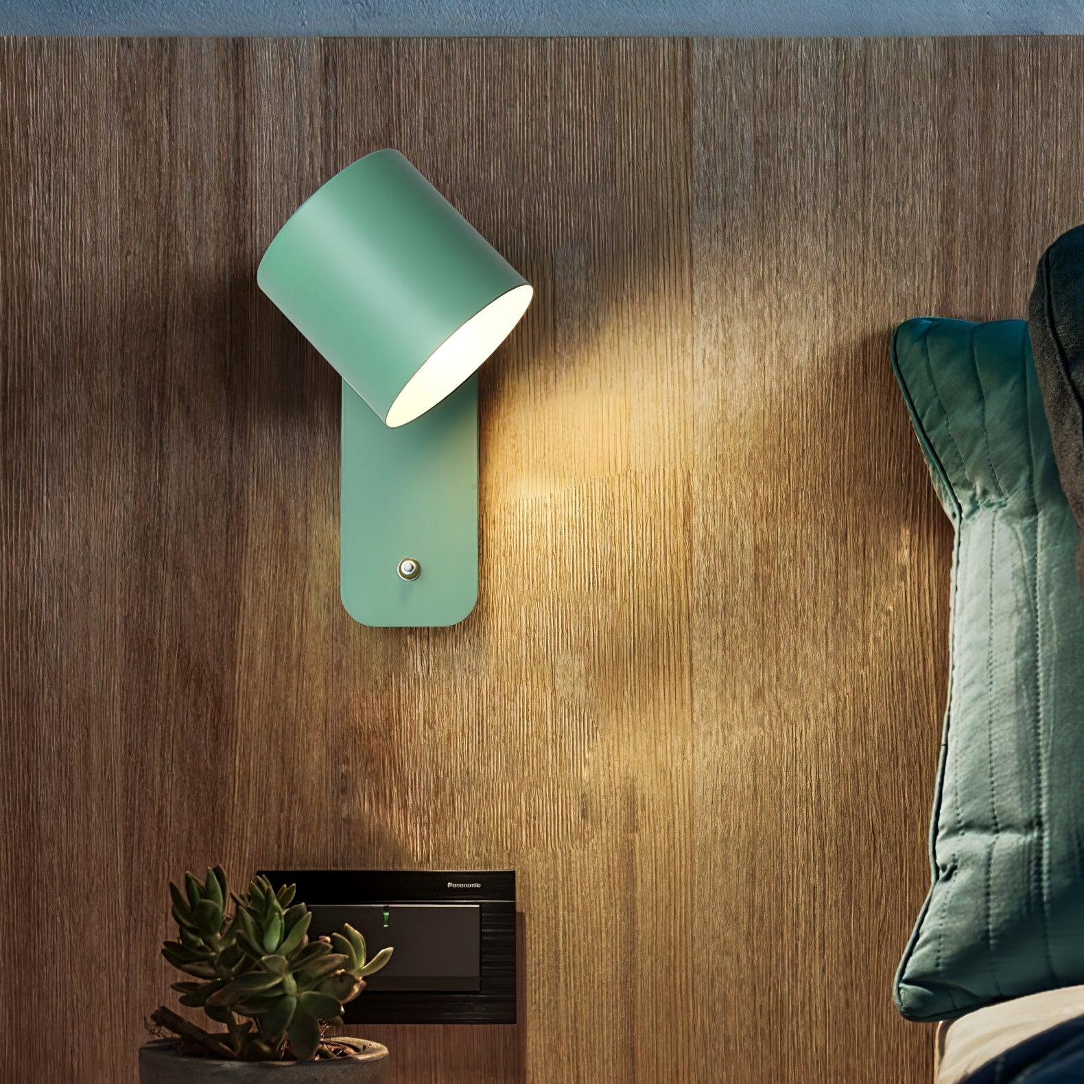 Edge Moderno Minimalismo Metal Lámpara de Pared Dormitorio Salón Pasillo