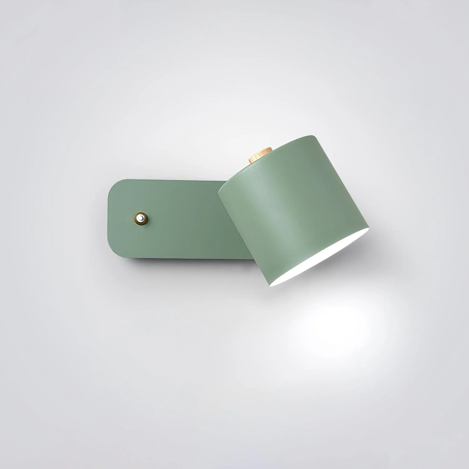 Edge Modern Minimalism Metal Wall Light Bedroom Hallway Study Room