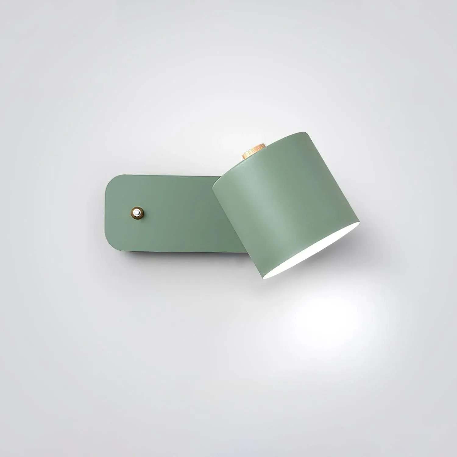 Edge Modern Minimalism Metal Wall Light Bedroom Hallway Study Room