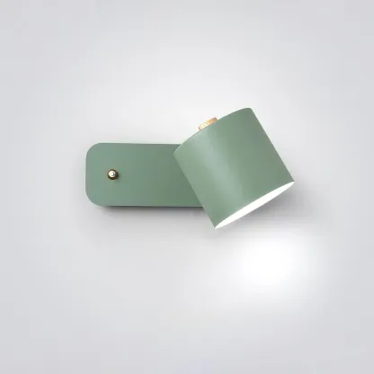 Edge Modern Minimalism Metal Wall Light Bedroom Hallway Study Room
