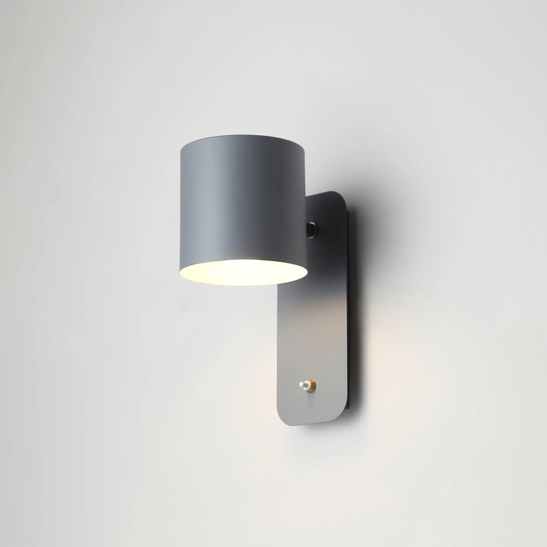 Edge Modern Minimalism Metal Wall Light Bedroom Hallway Study Room