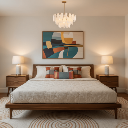 Verona Cloud Glass Tiered Brass Chandelier