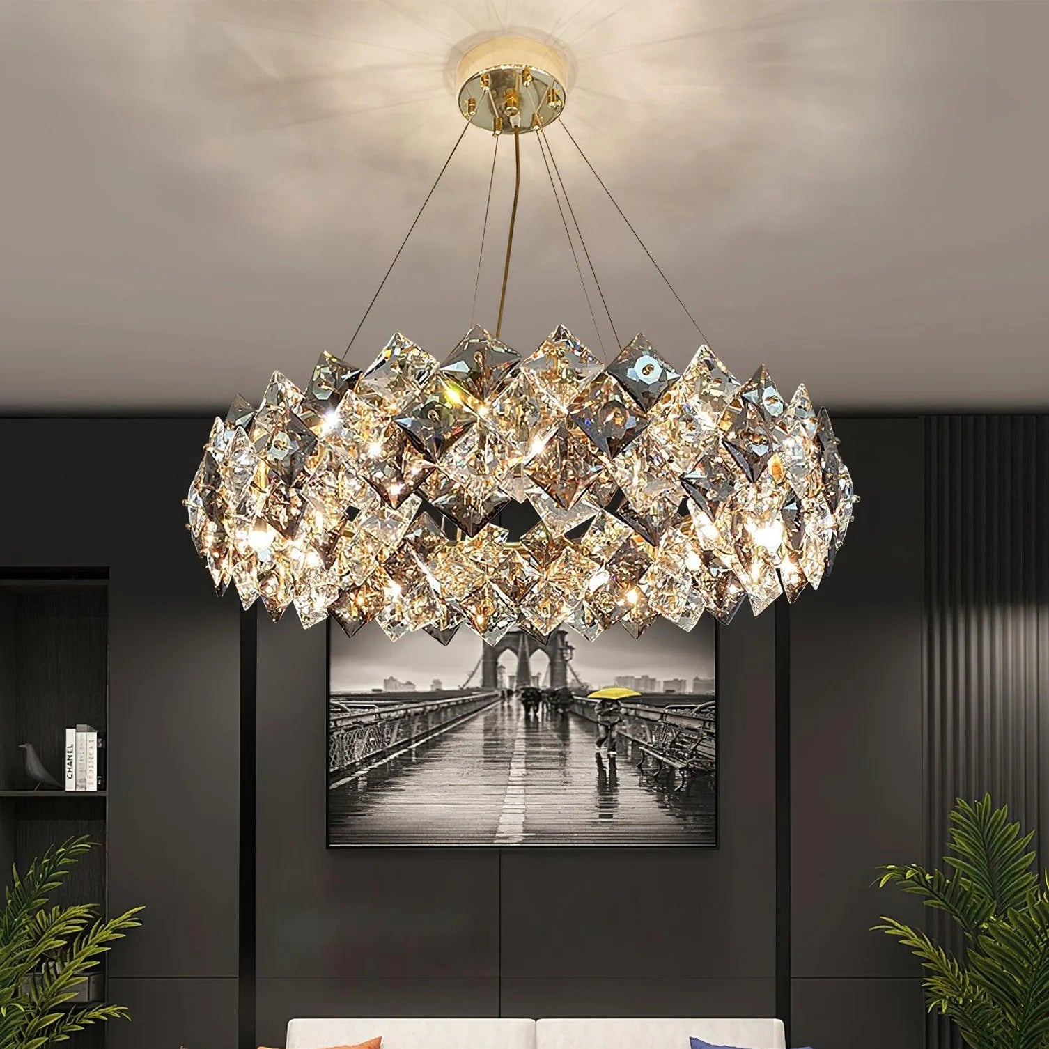 Verona Crystal Round Chandelier