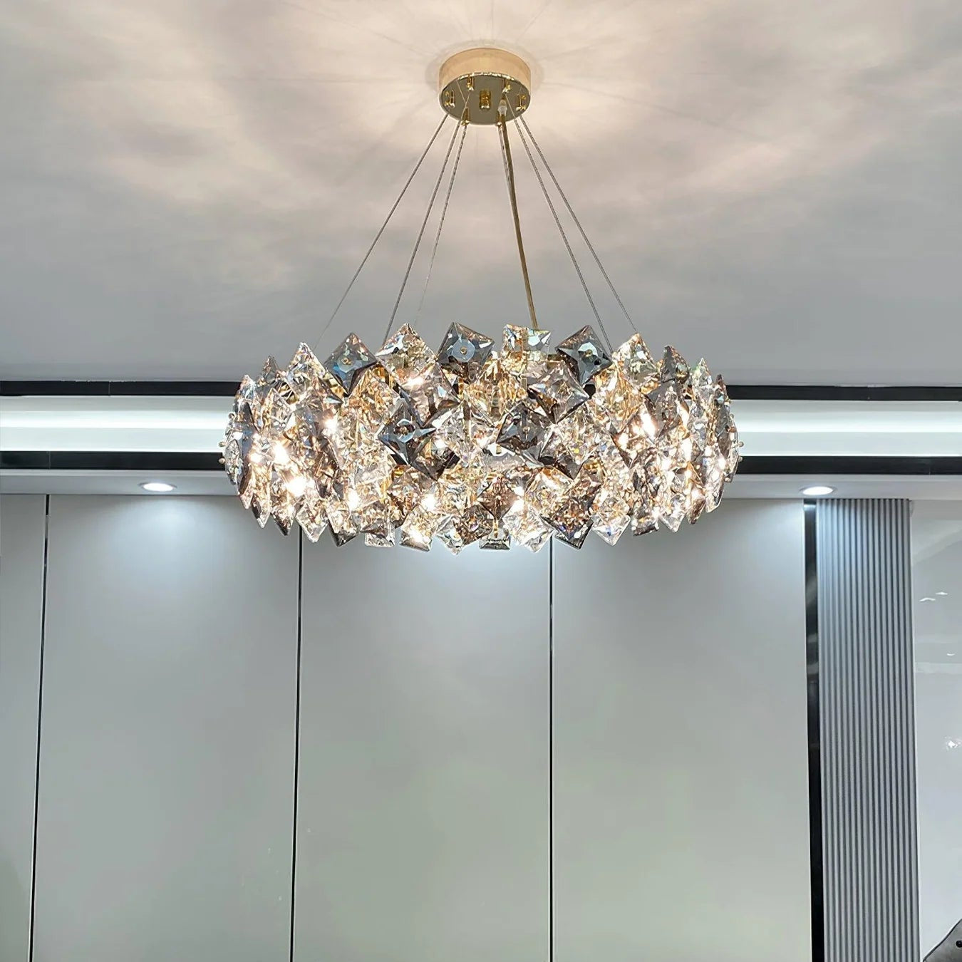 Verona Crystal Round Chandelier