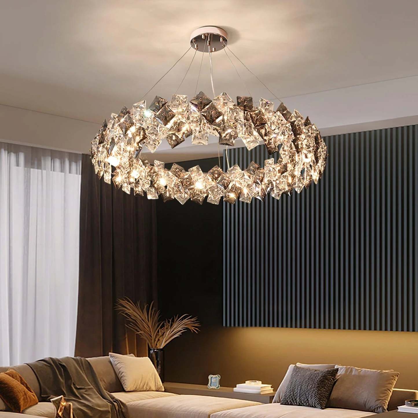 Verona Crystal Round Chandelier