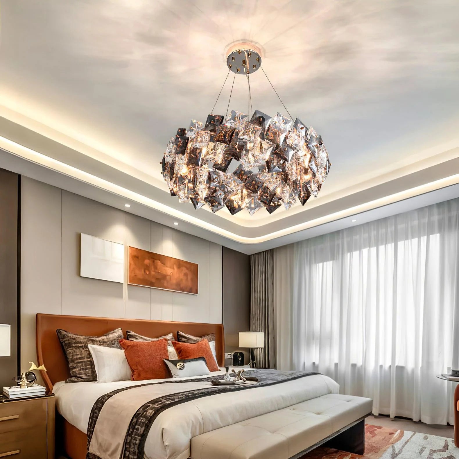 Verona Crystal Round Chandelier