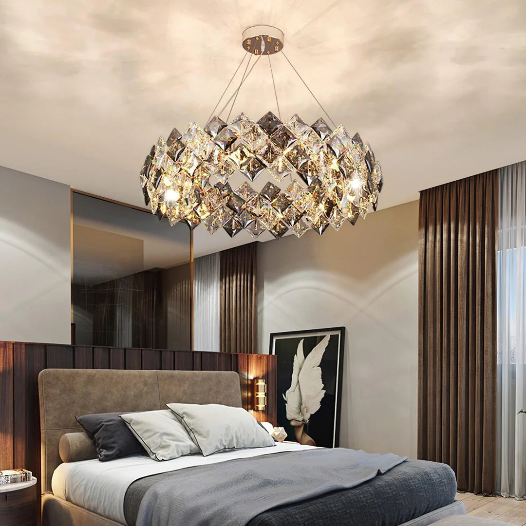 Verona Crystal Round Chandelier