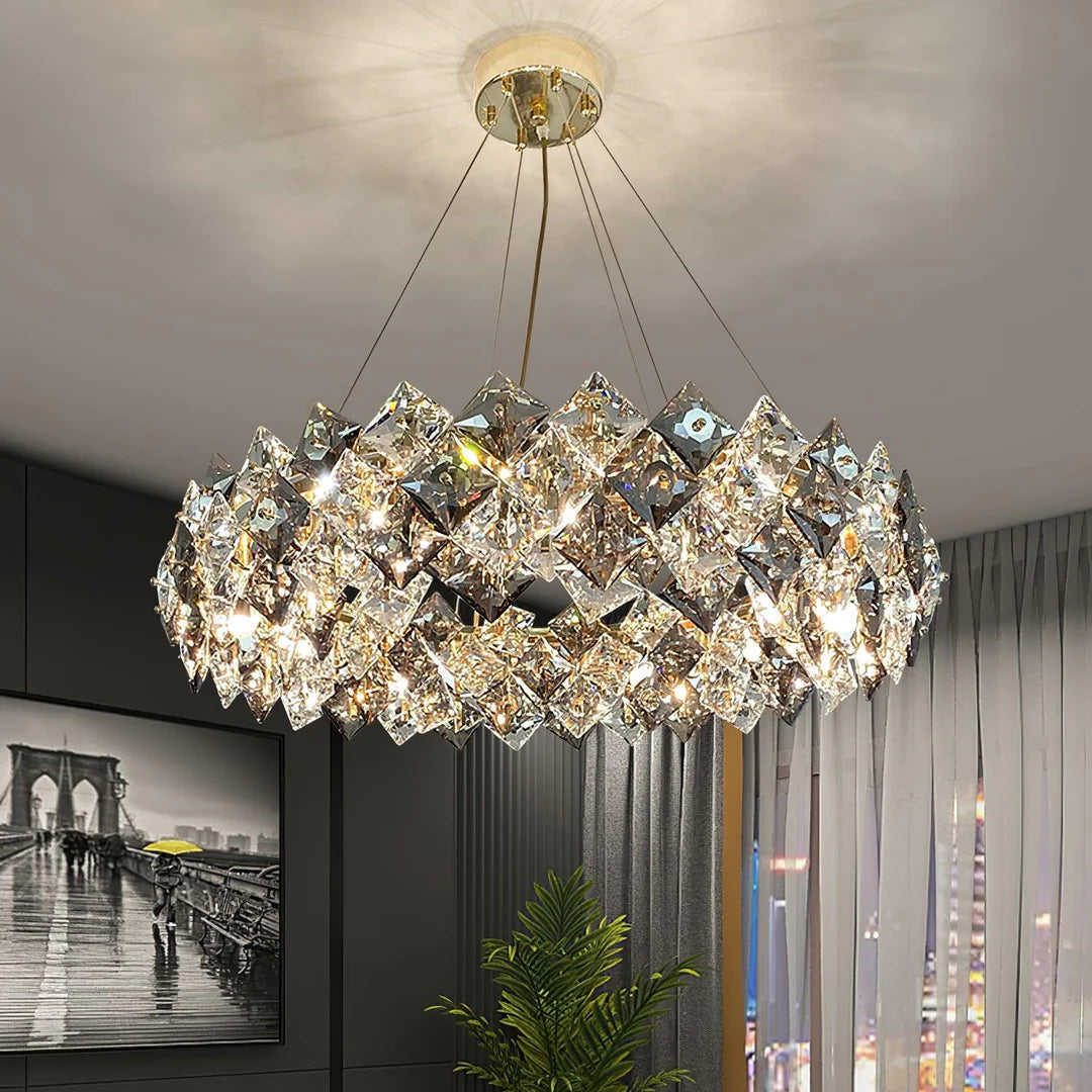 Verona Crystal Round Chandelier
