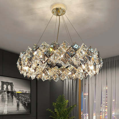 Verona Crystal Round Chandelier