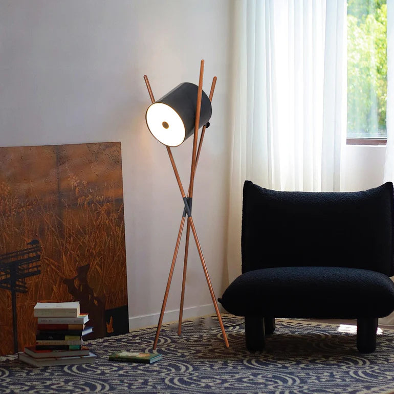 Axis Shift Tripod Floor Lamp