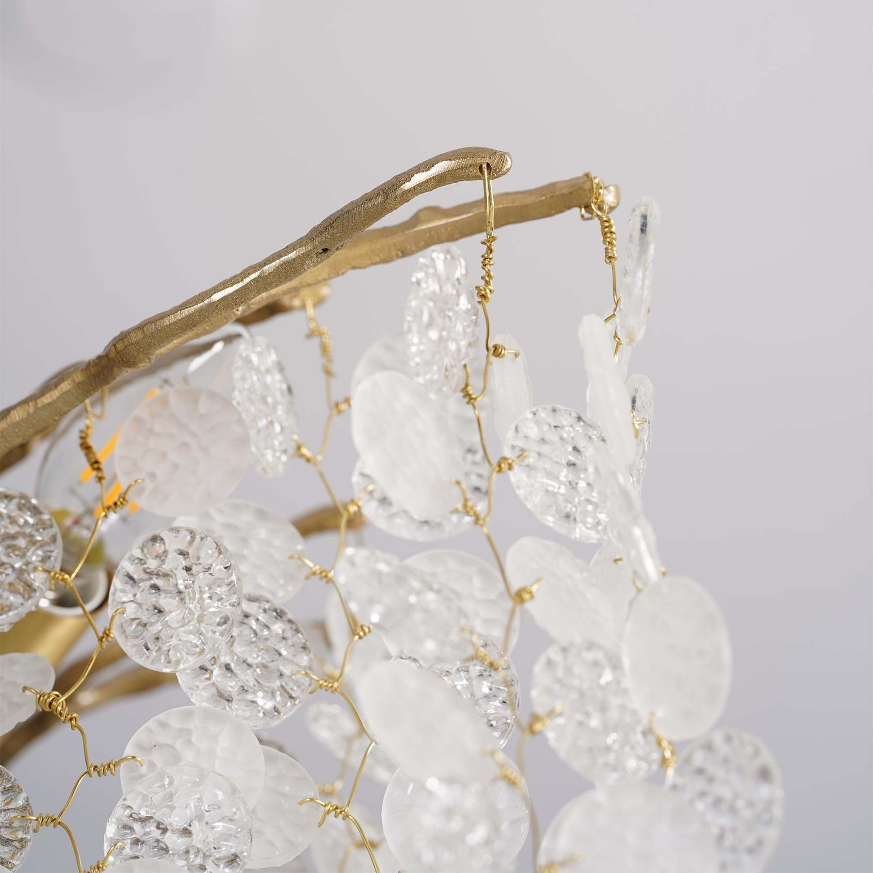 Shiro Noda Crystal Lámparas De Araña