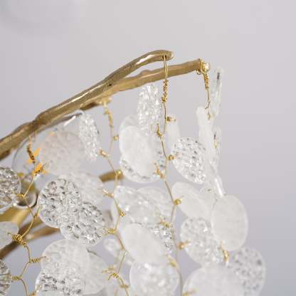 Shiro Noda Crystal Lámparas De Araña