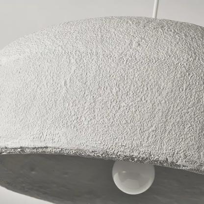 Byers LED Lámpara Colgante Tazón Gris Dormitorio/Comedor Metal